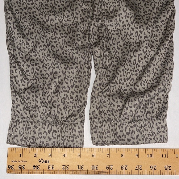 Nicole Miller size small 100% Lyocell animal print joggers - Picture 11 of 15